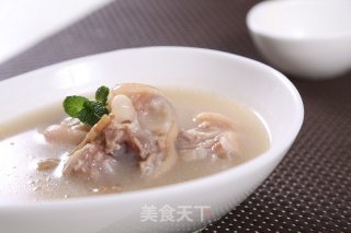 蛏干猪蹄汤的做法步骤：5