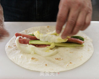 风情卷饼的做法步骤：4