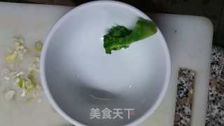 鲍汁香菇西兰花的做法步骤：4
