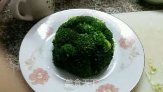 鲍汁香菇西兰花的做法步骤：6