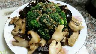 鲍汁香菇西兰花的做法步骤：11