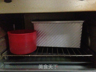 蜜豆土司的做法步骤：7