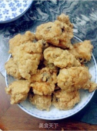 脆香炸鸡翅的做法步骤：8