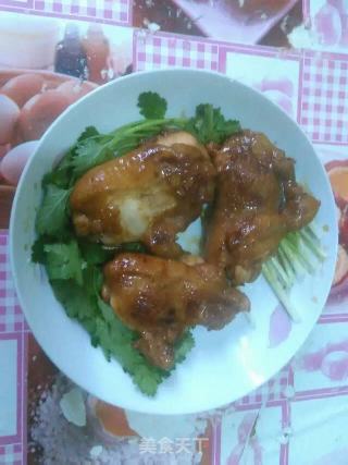 叉烧酱味鸡腿肉的做法步骤：7