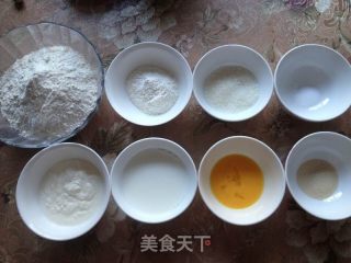 直接法北海道吐司的做法步骤：1