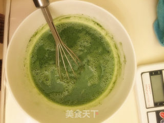 宇治抹茶慕斯蛋糕的做法步骤：12