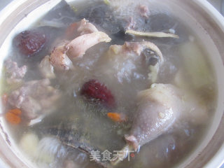 冬补---甲鱼母鸡汤的做法步骤：7