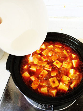 麻婆豆腐的做法步骤：13