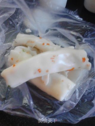 潮汕美食——炒粿卷的做法步骤：1