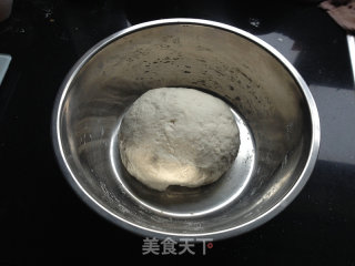 肉渣葱香饼的做法步骤：1