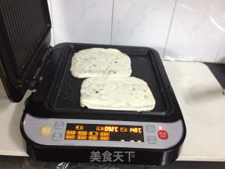 肉渣葱香饼的做法步骤：12