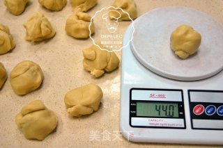 美味蛋黄酥的做法步骤：8