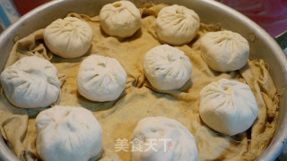 苋菜猪肉大包子的做法步骤：14