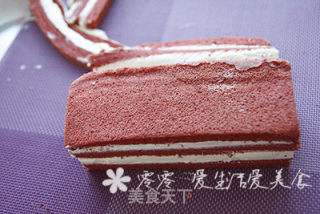 红丝绒奶油夹心蛋糕的做法步骤：14