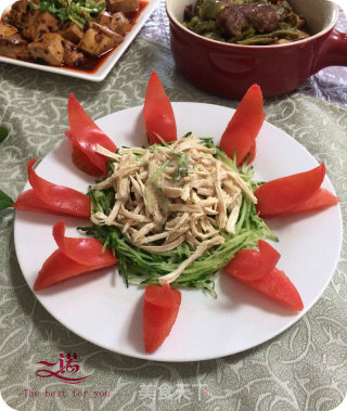 鸡丝沙拉的做法步骤：12
