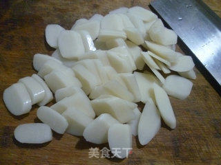 紫青菜炒年糕的做法步骤：4