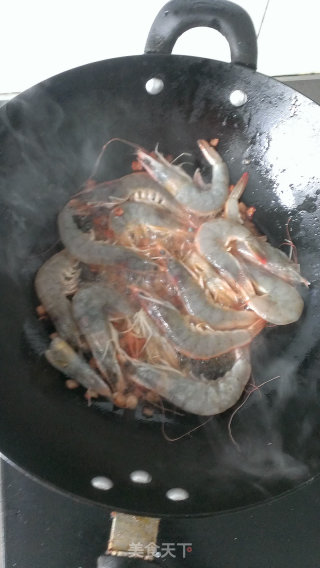 虾油扒娃娃菜的做法步骤：5