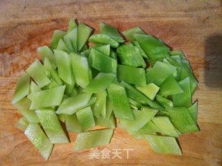 莴苣拌油条的做法步骤：1
