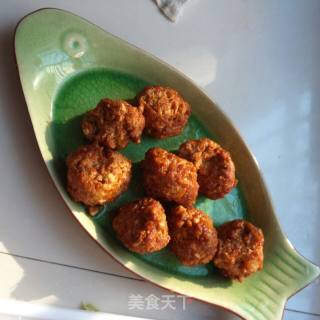 肉末加老豆腐版的肉丸子的做法步骤：10