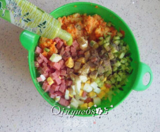 鸡汁芥末土豆泥的做法步骤：10
