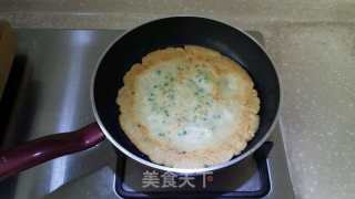 香脆嫩豆浆渣煎饼的做法步骤：7