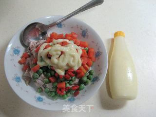 兔肉什锦沙拉的做法步骤：11