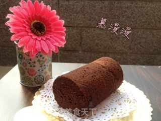 浓香可可蛋糕卷的做法步骤：22
