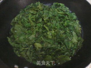 凉拌芹菜叶香干的做法步骤：3