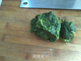凉拌芹菜叶香干的做法步骤：5