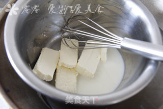 轻乳酪蛋糕的做法步骤：2