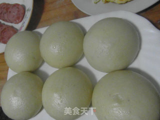 土洋结合的汉堡的做法步骤：5