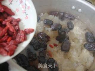 滋阴润燥---【红枣枸杞银耳羹】的做法步骤：6