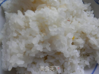 黄金蛋炒饭包子的做法步骤：3
