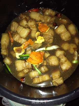 橘香五花肉的做法步骤：5