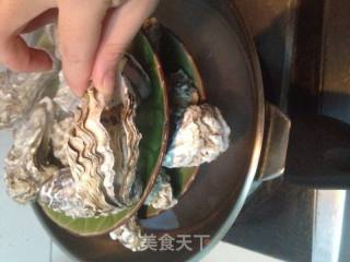 烧烤生蚝改良家庭版不用烤箱的做法步骤：5