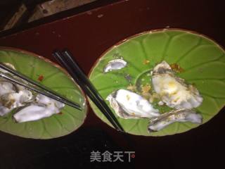 烧烤生蚝改良家庭版不用烤箱的做法步骤：12