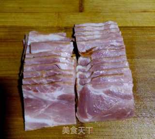 冬笋培根蒸鲈鱼的做法步骤：4