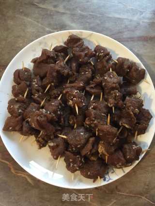 牙签肉的做法步骤：3