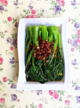 白灼油菜心的做法步骤：8