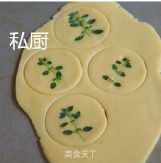 【田园香草饼干】——令人怦然心动的小甜点的做法步骤：4