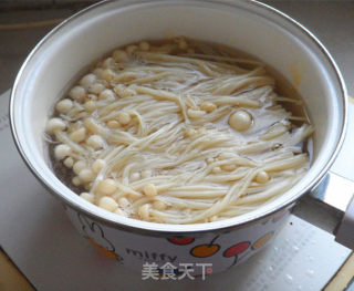 金针菇拌鸡丝的做法步骤：8
