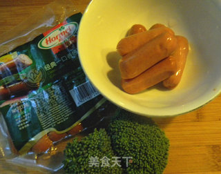 炸热狗肠的做法步骤：1