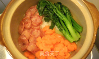煲仔饭的做法步骤：7
