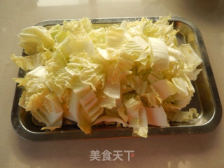 大白菜炖宽粉的做法步骤：3