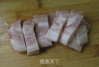 培根荷兰豆的做法步骤：3