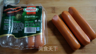 满堂彩——脆皮肠什锦丁的做法步骤：7