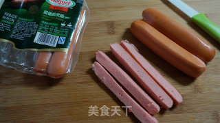 满堂彩——脆皮肠什锦丁的做法步骤：8