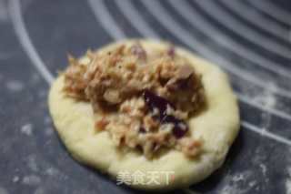 金枪鱼中东包的做法步骤：4