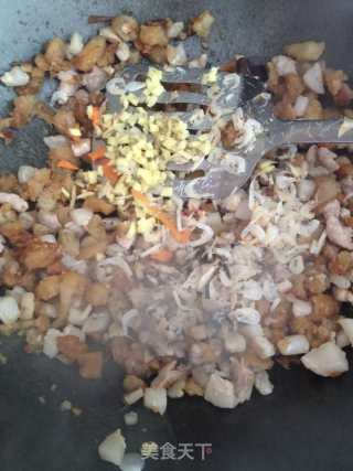 萝卜香菇煎饼（五花饼）的做法步骤：12