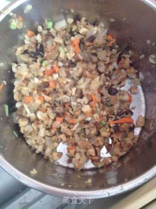 萝卜香菇煎饼（五花饼）的做法步骤：14